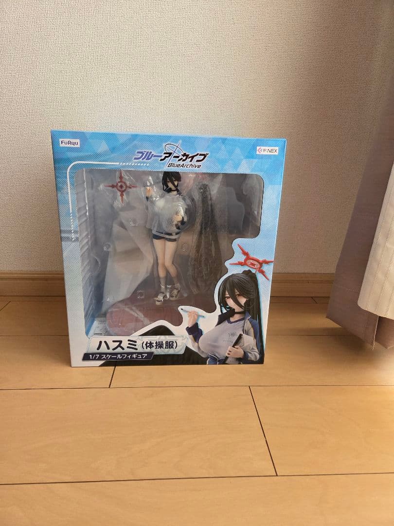 【美品】ブルーアーカイブ ハスミ（体操服） 1/7スケールフィギュア