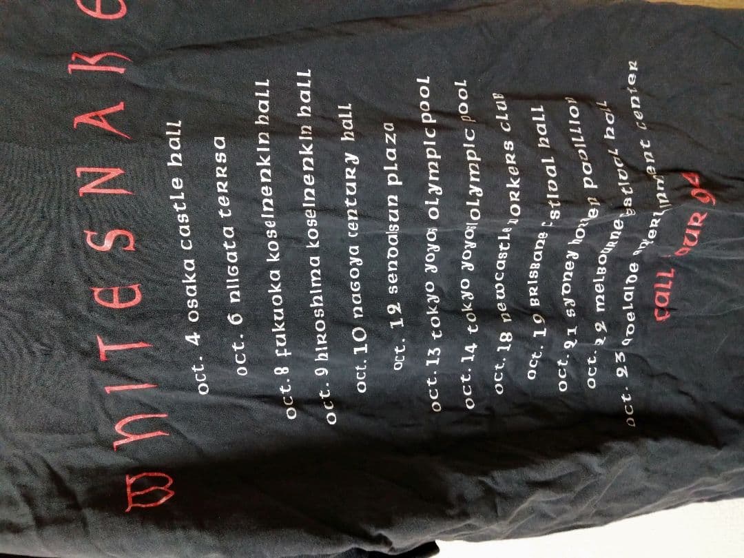 whitesnake Tシャツ Lサイズ アメリカ製