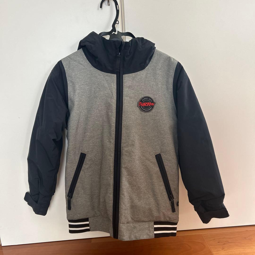 BURTON スノーボードウェア 子ども用 Sサイズ グレー/ブラック
