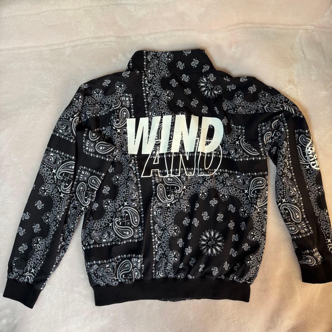 《美品》完売品　WIND AND SEA × FR2 GOLF ペイズリー柄