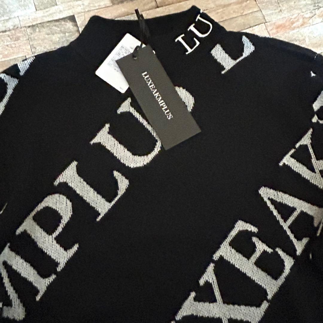 【新品】LUXEAKMPLUS AKM／ニット セーター ゴルフウェア XL