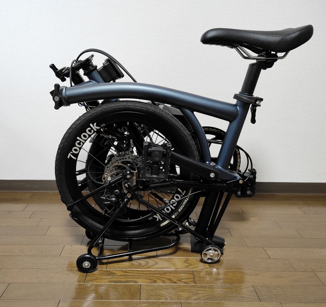 【しんさん様】mint bike mint t9b 9速 折りたたみ自転車