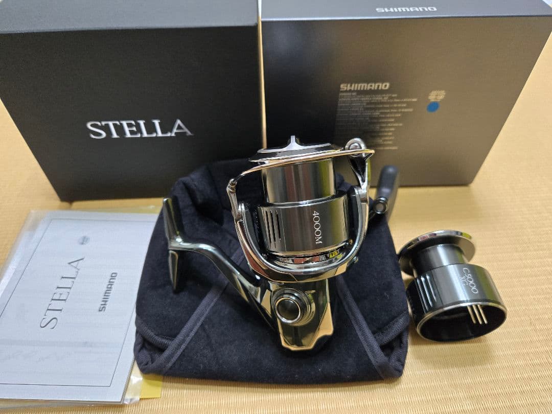 SHIMANO 22ステラ 4000M C5000XGスプール付き