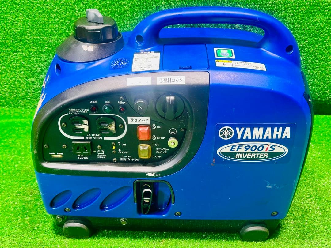 YAMAHA EF900iS インバーター発電機 動作確認済み