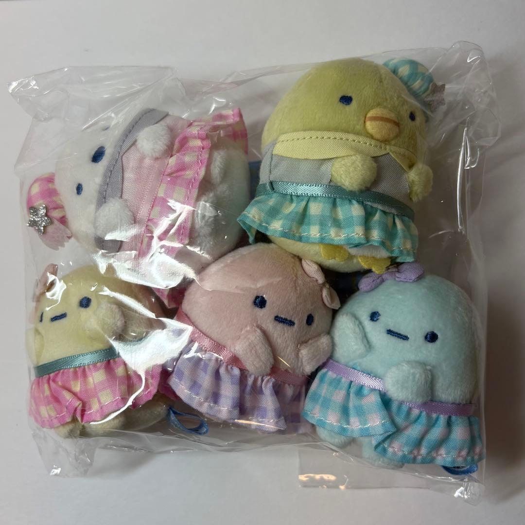 すみっコぐらし　夢みるしっぽず　てのりぬいぐるみ　5体セット