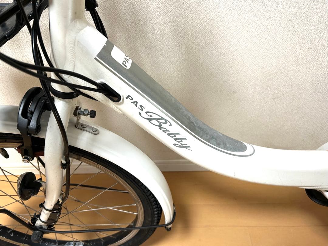 電動自転車　横浜　ヤマハ　パスバビーUN 12.3Ah 前後タイヤ新品