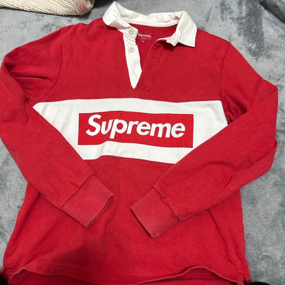 Supreme 長袖ラガーシャツS