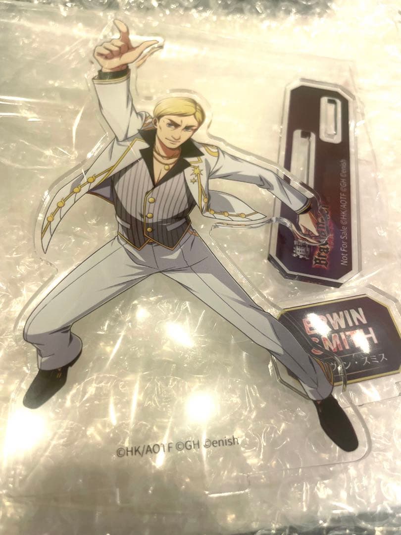 当選限定品　進撃の巨人　ブレイブオーダー　ブレオダ　エルヴィン　アクリルスタンド