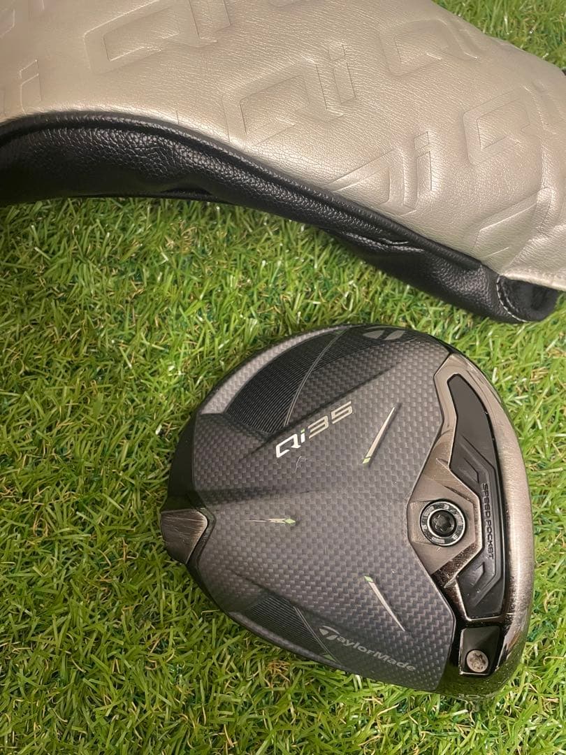 TaylorMade Qi35ドライバー 10.5度 ヘッド単品　カバー付属