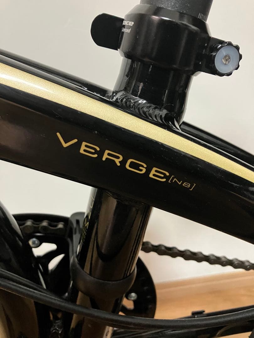 カロリーメイト　TERN VERGE N8 20インチ　ブラック