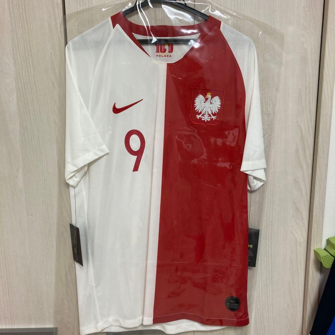 新品正規品ポーランド代表100周年ユニフォームLEWANDOWSKI 9番