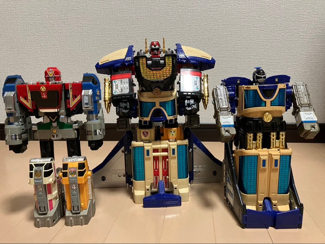 ◉ ゴーゴーファイブ　ビクトリーロボ、ビクトリーマーズ、ライナーボーイ2体計4体