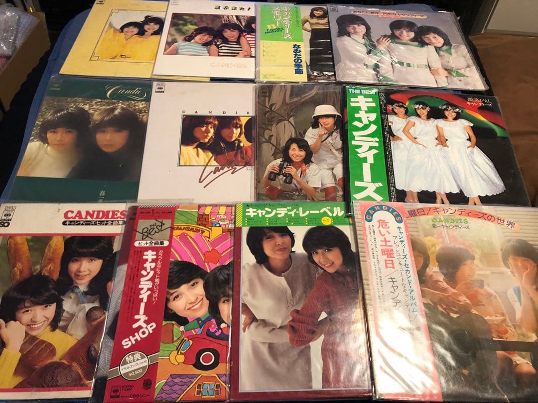 キャンディーズ 貴重コレクション アナログLPレコード／LD／DVDコレクション