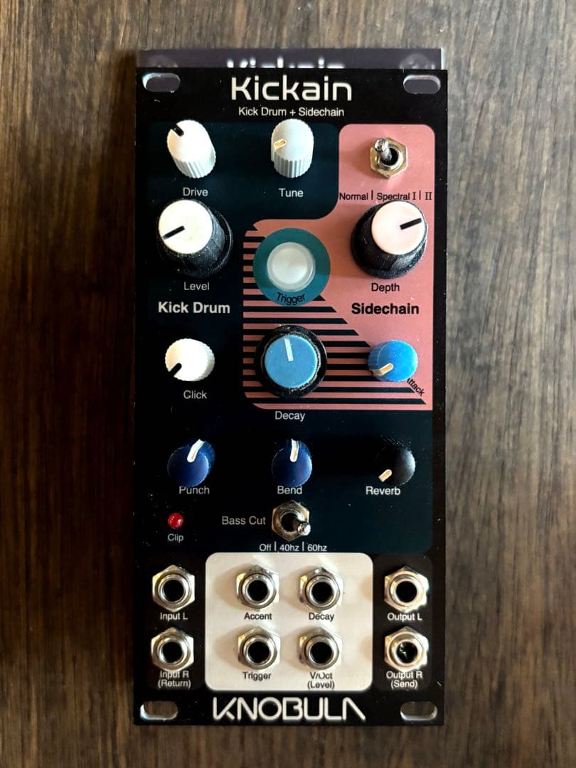 KNOBULA Kickain Eurorack モジュラーシンセ／動作良好