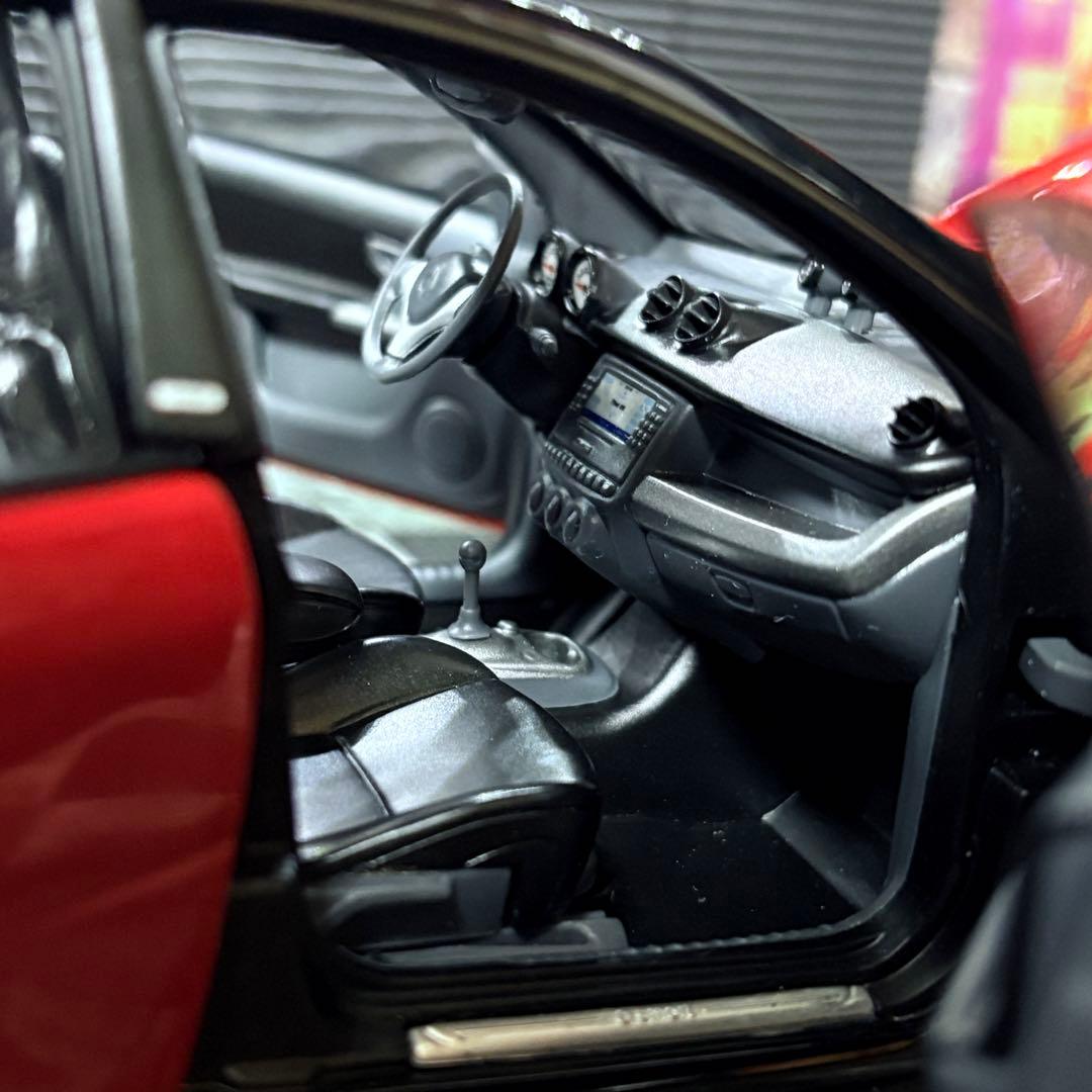 ディーラー特注 1/18 京商 smart forfour (W454)