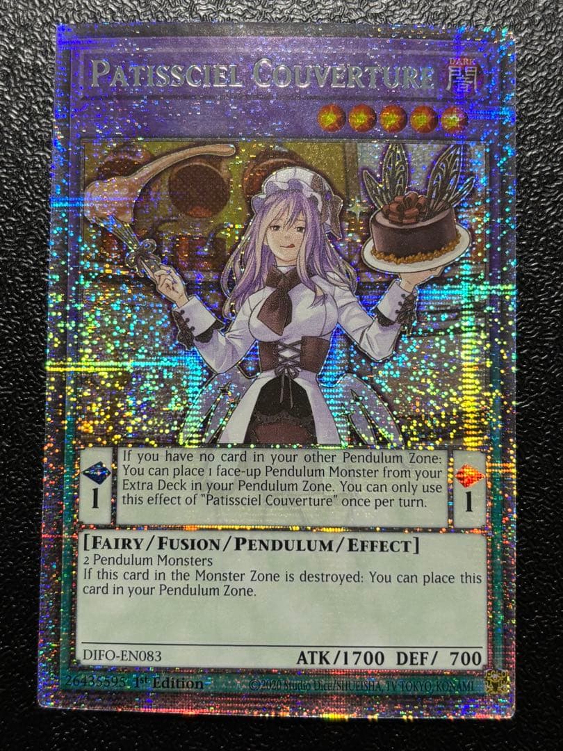 遊戯王　聖菓使クーベル　スターライト　英語　DIFO-EN083