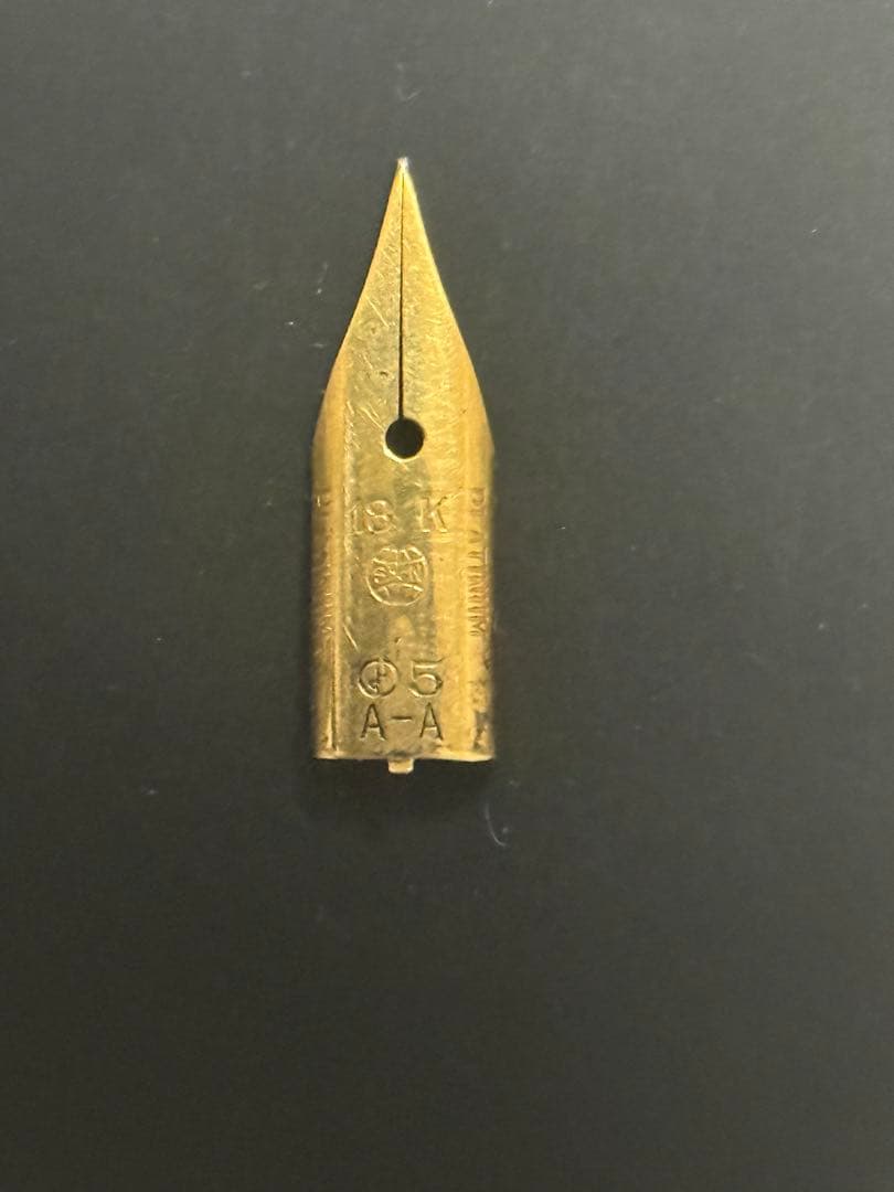 万年筆 ペン先14金14K X4 18K X1