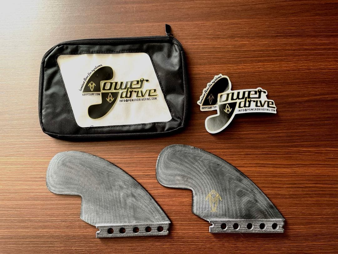 サーフィン・ボディボード Power Drive twin fin +wristband