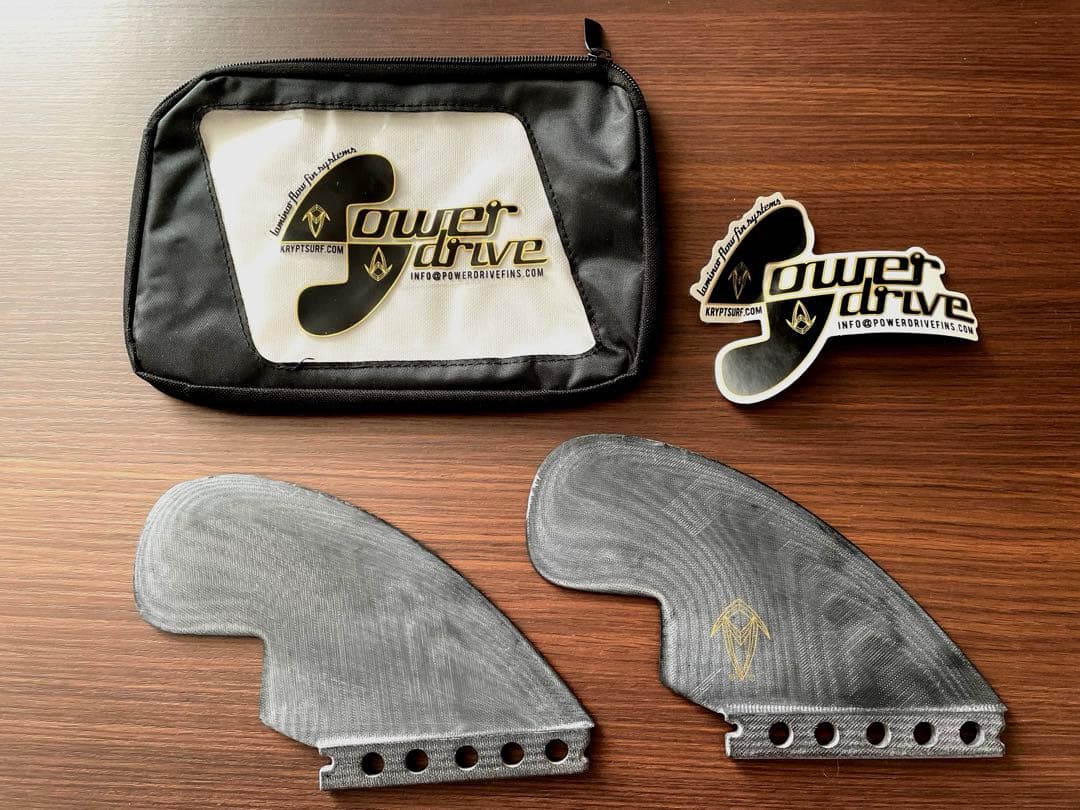 サーフィン・ボディボード Power Drive twin fin +wristband