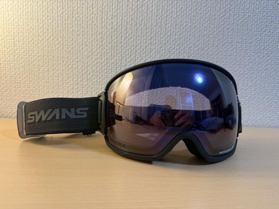 SWANS RIDGELINE ULTRA lens 調光