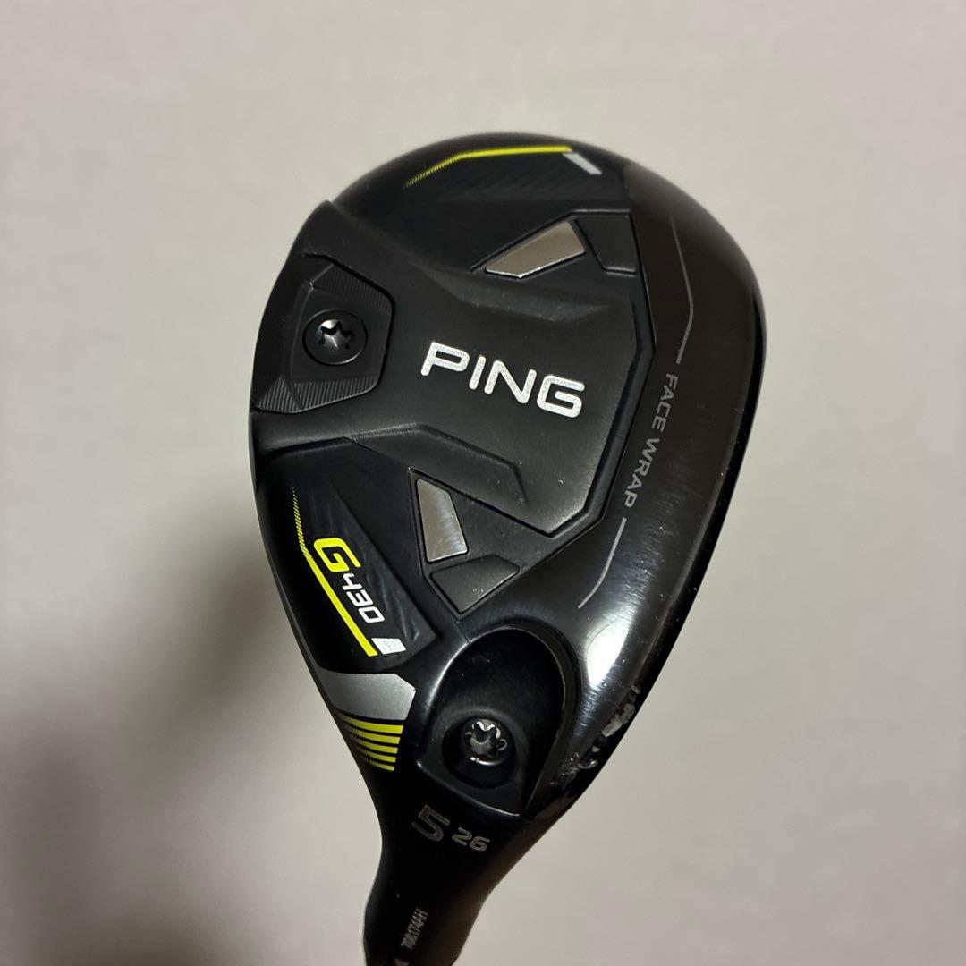 ピン PING G430 ユーティリティ 5U 26° ツアークローム R
