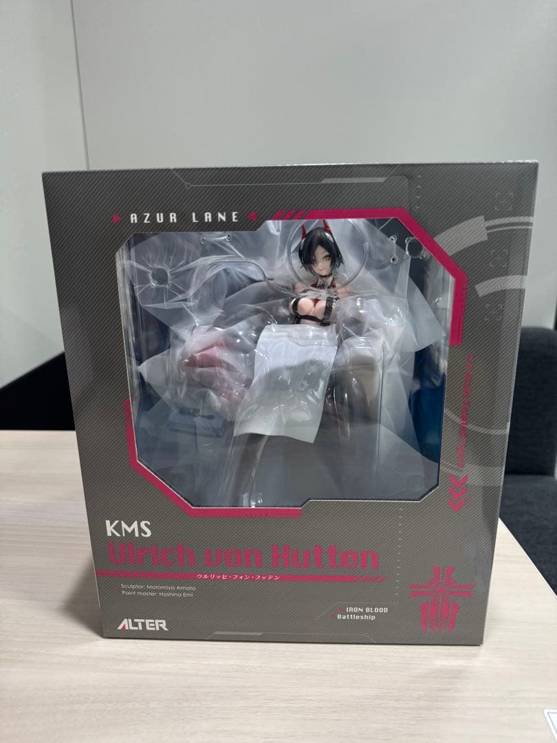 限定特典付　アズールレーン ウルリッヒ・フォン・フッテン フィギュア　アルター
