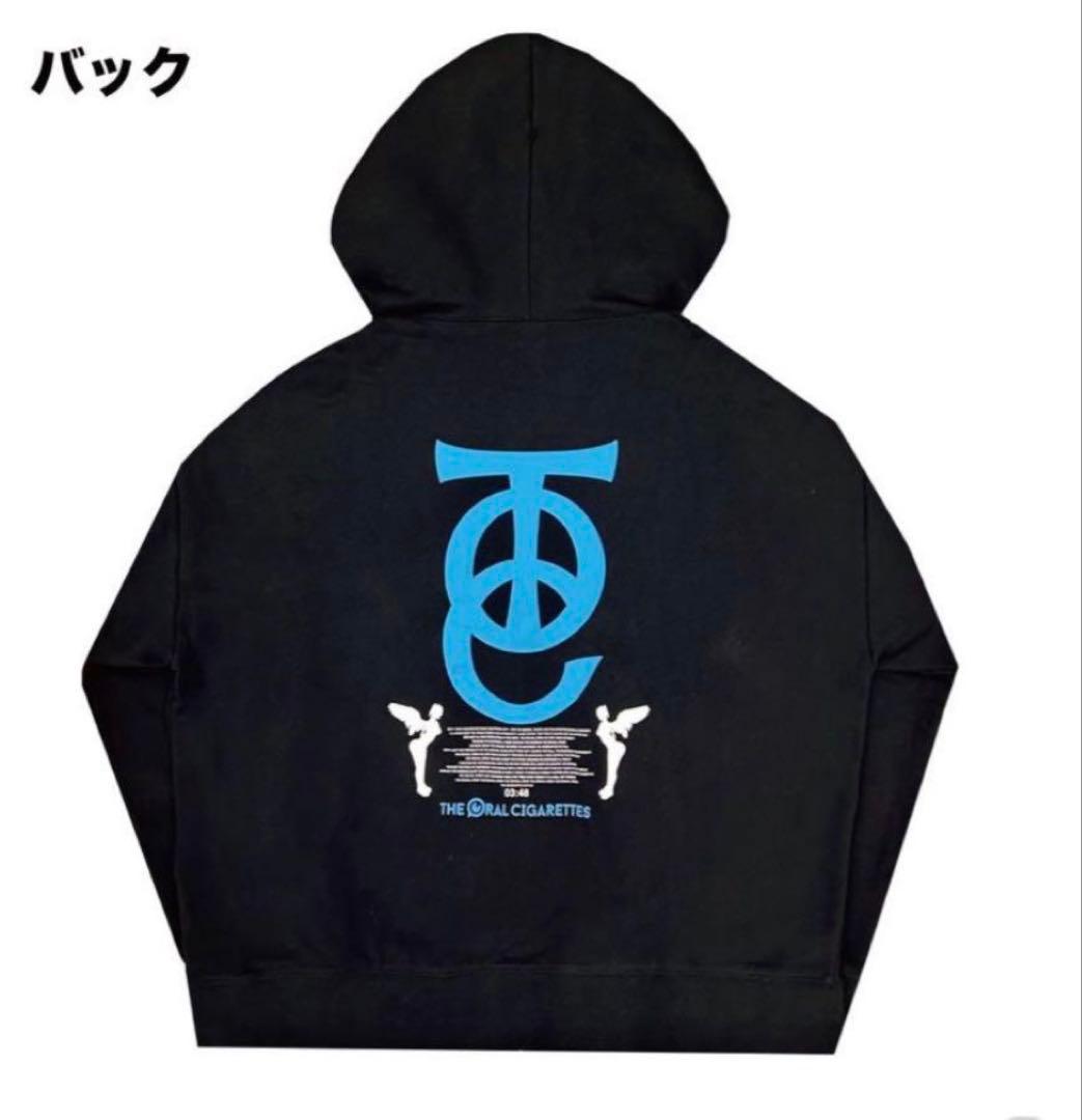 THE ORAL CIGARETTES TOCパーカー M