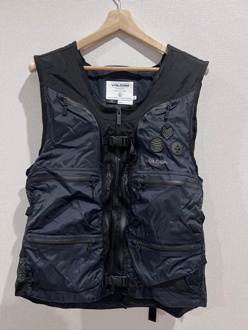 Volcom Iguchi Slack Vest バックカットリー ベスト L