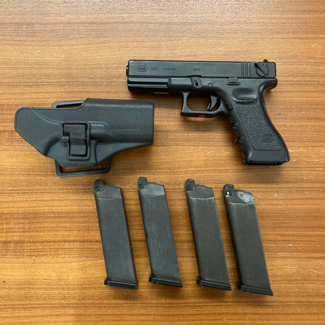 Glock 18cガスガン ホルスター