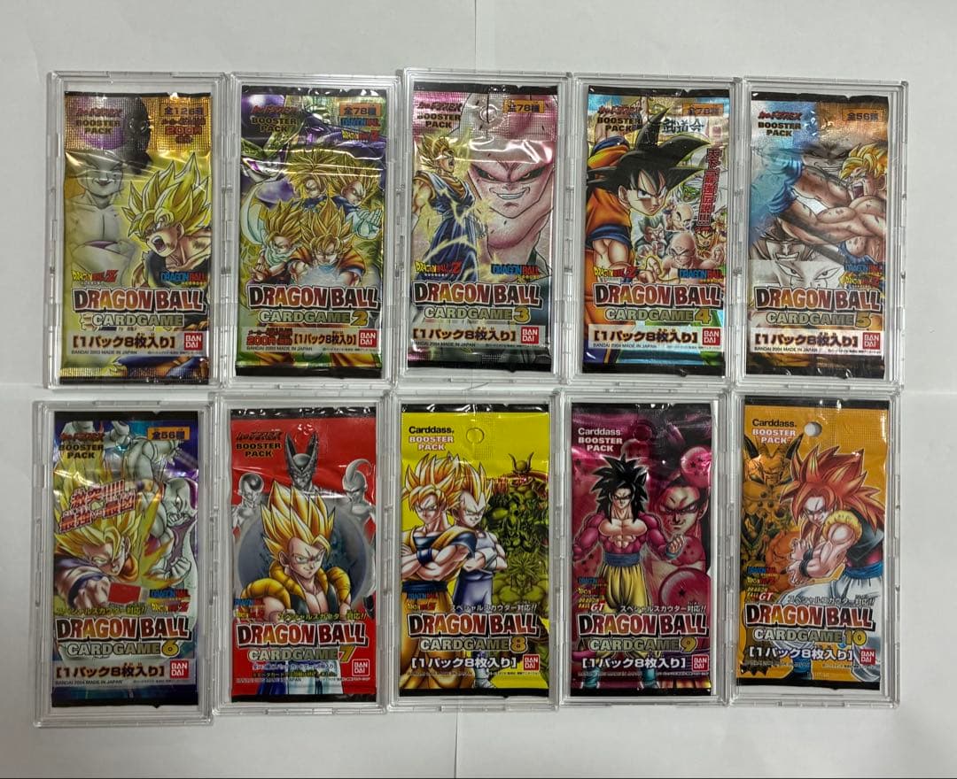 ドラゴンボールカードゲーム　　未開封1パック（クリアケースは付属しません）