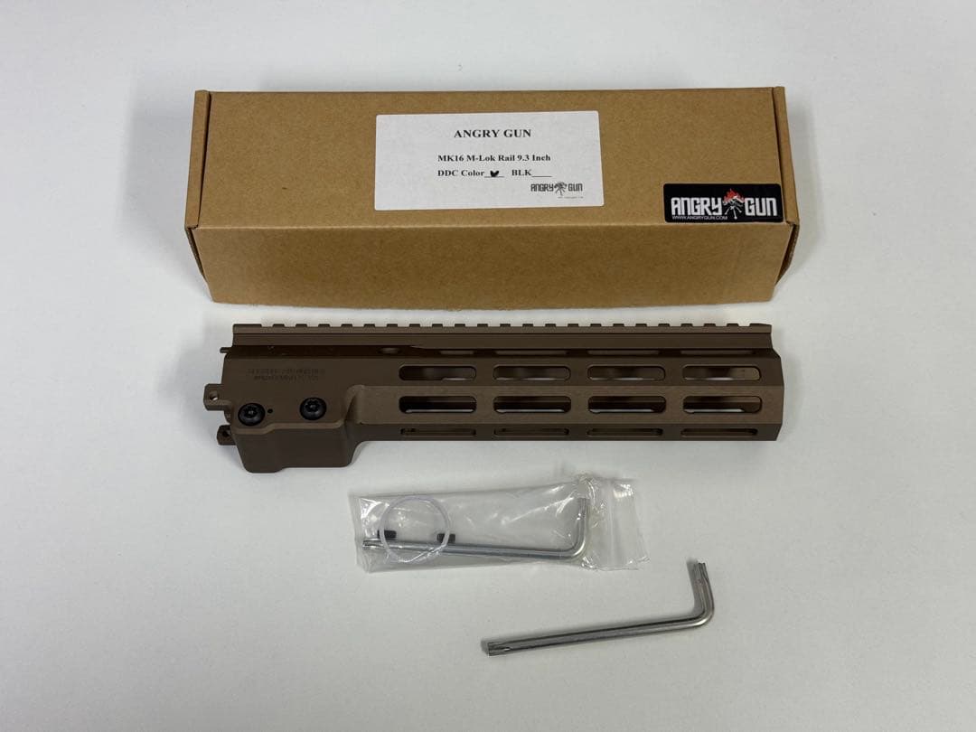 ANGRY GUN GEISSELE SMR MK16 9.3インチハンドガード