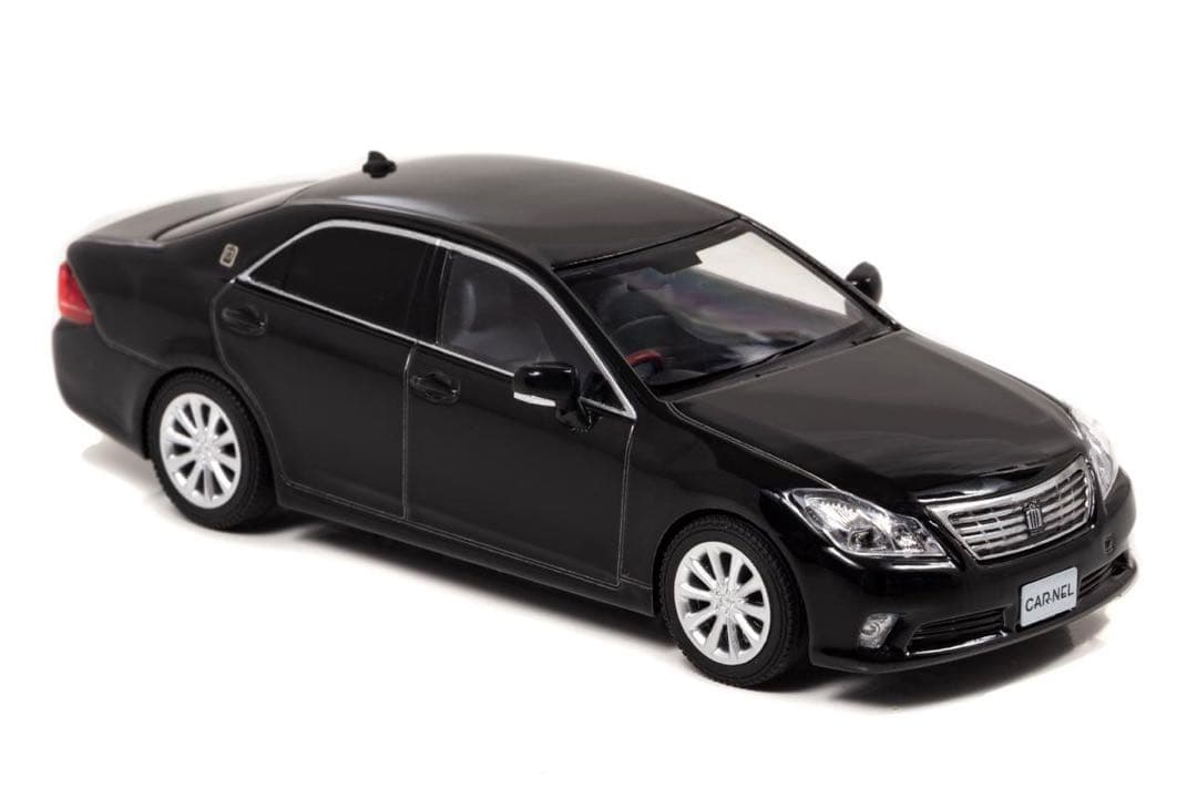 CAR-NELカーネル　ヒコセブン1/43 トヨタクラウンGRS202黒　新品