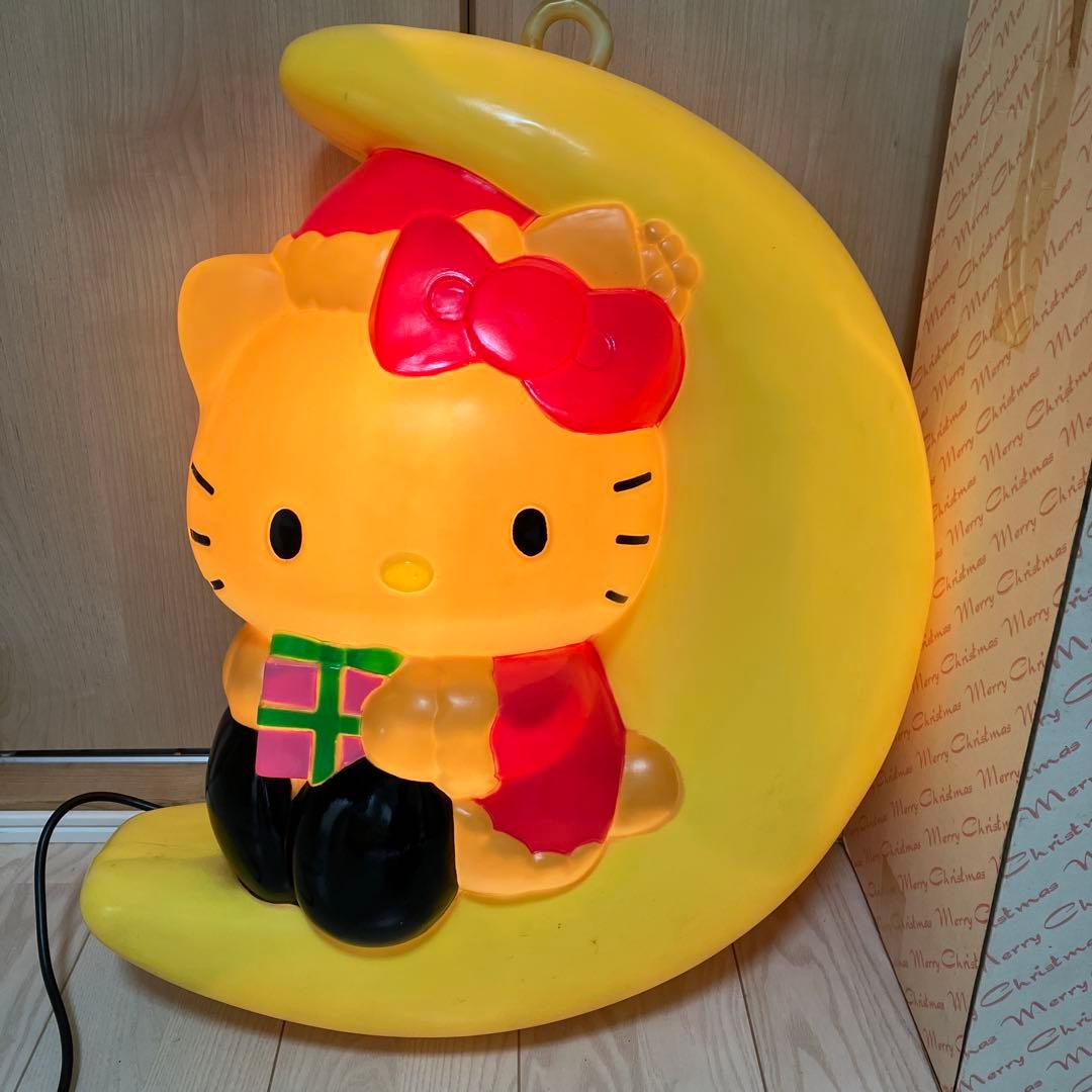 ハローキティ　ブローライト　ムーン　イルミネーション　レア