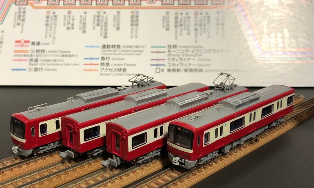 管理番号1692 京急 新600形Nゲージ塗装済キット組立品