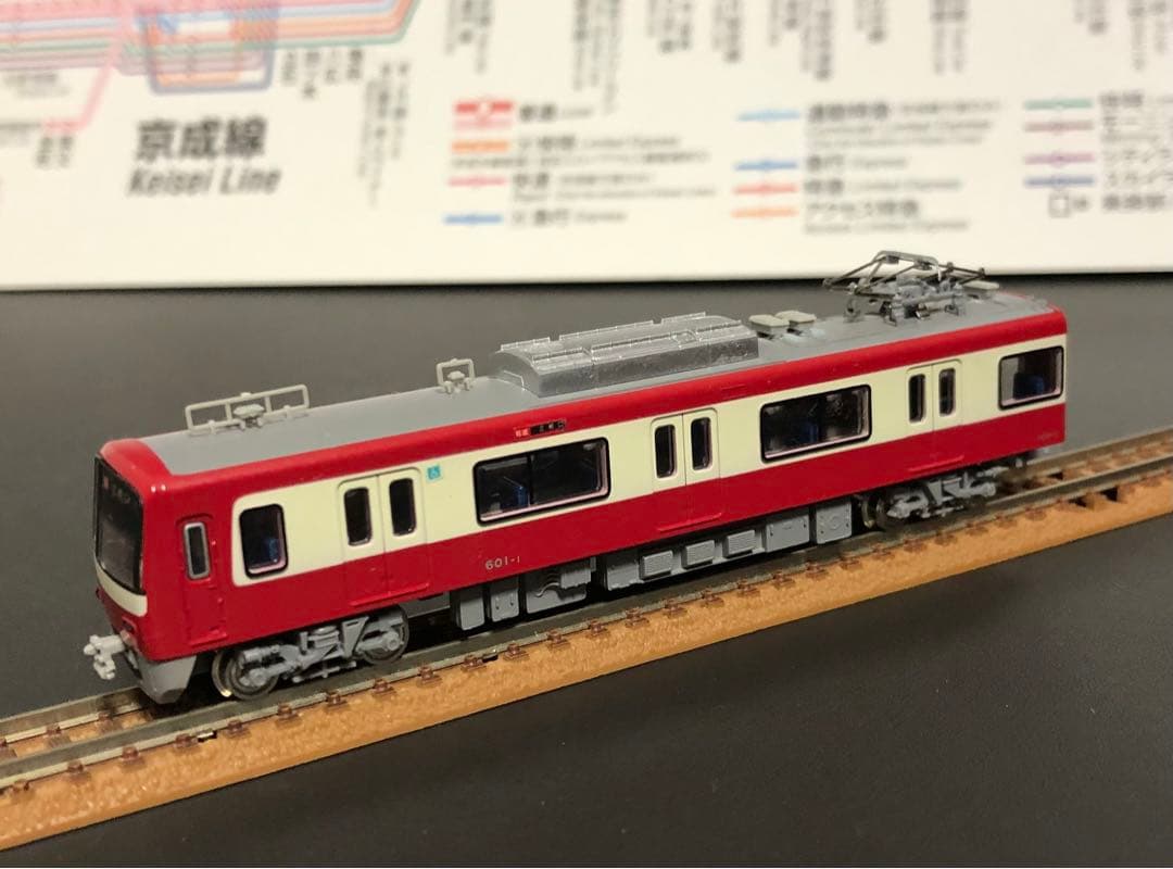 管理番号1692 京急 新600形Nゲージ塗装済キット組立品