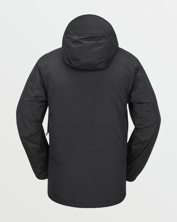 未使用 VOLCOM ユニセックス L ゴアテックス ジャケット ブラック XS