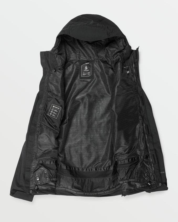 未使用 VOLCOM ユニセックス L ゴアテックス ジャケット ブラック XS