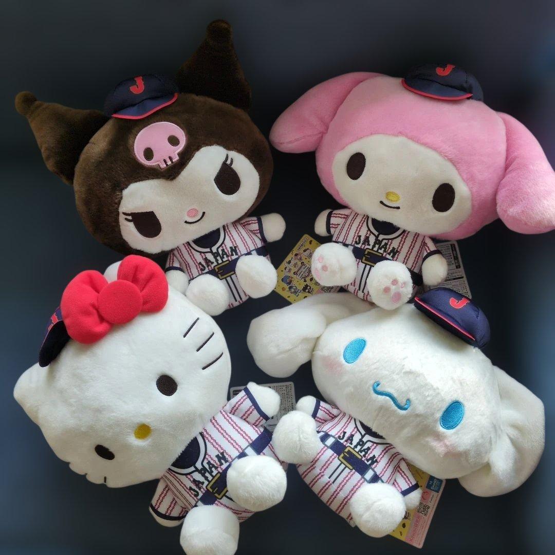 侍ジャパン サンリオキャラクターズ BIGぬいぐるみ 4種セット