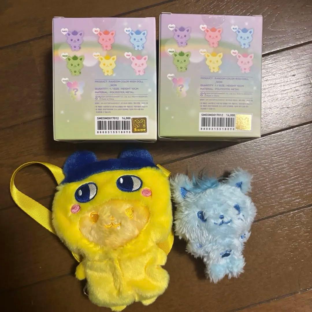 【最終値下げ】nctwish シオン シオニン ぬいぐるみ トレカケース