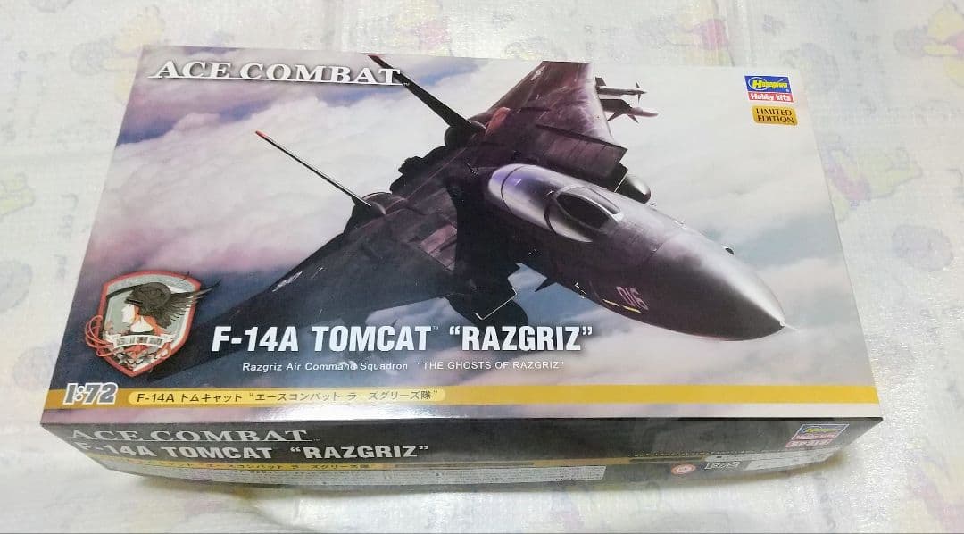 F-14A トムキャット “エースコンバット ラーズグリーズ隊” ハセガワ