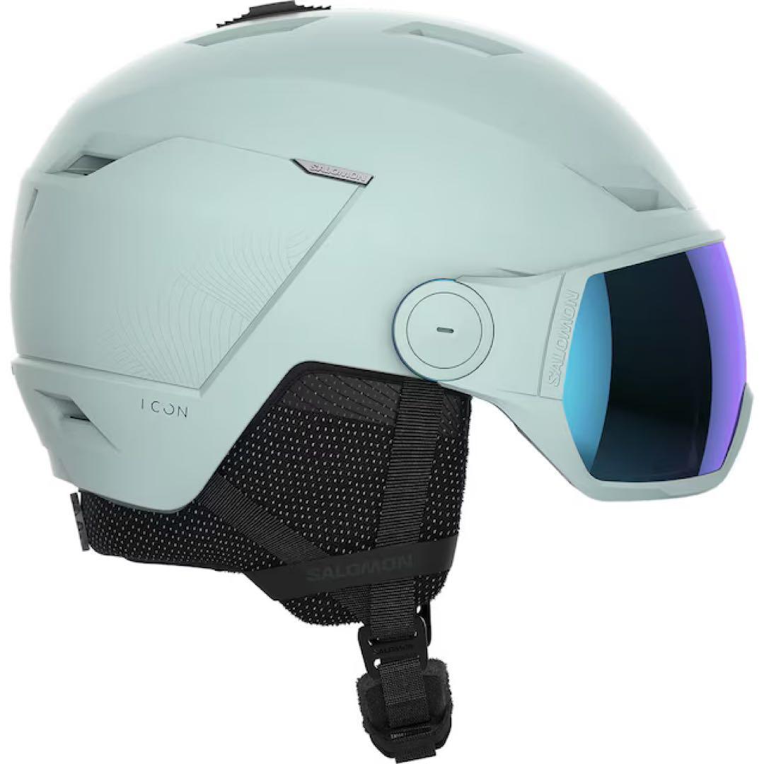 サロモン　Salomon ICON ヘルメット　レディースSサイズ　ミントブルー