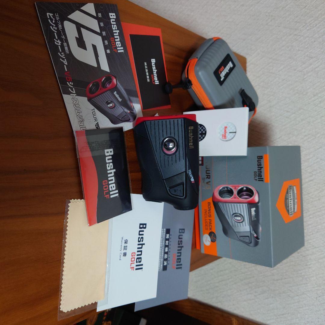Bushnell Tour ピンシーカーツアーV5シフトスリム ゴルフ用距離計