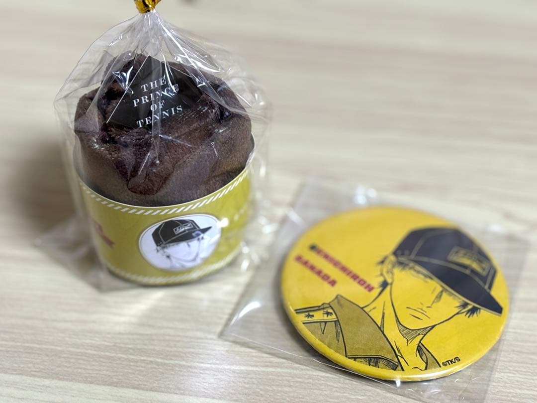 真田弦一郎 カップケーキタオル 缶ミラーセット テニプリ テニスの王子様