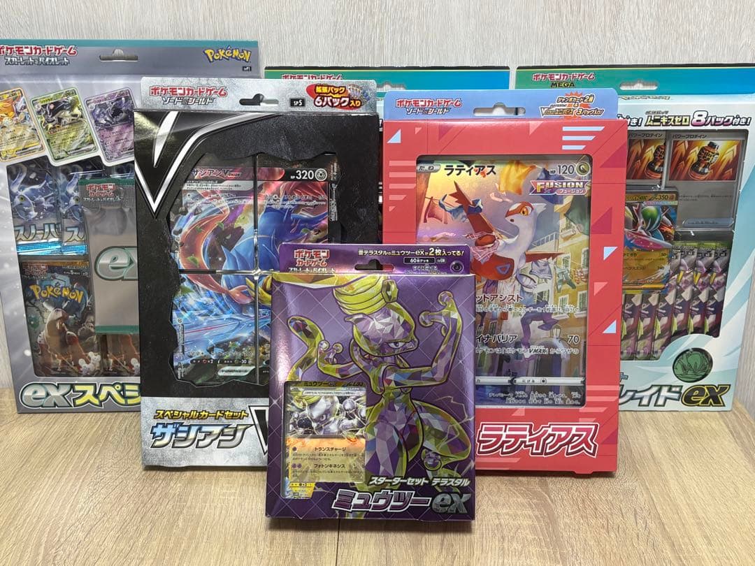ポケモンカード　新品未開封６点セット