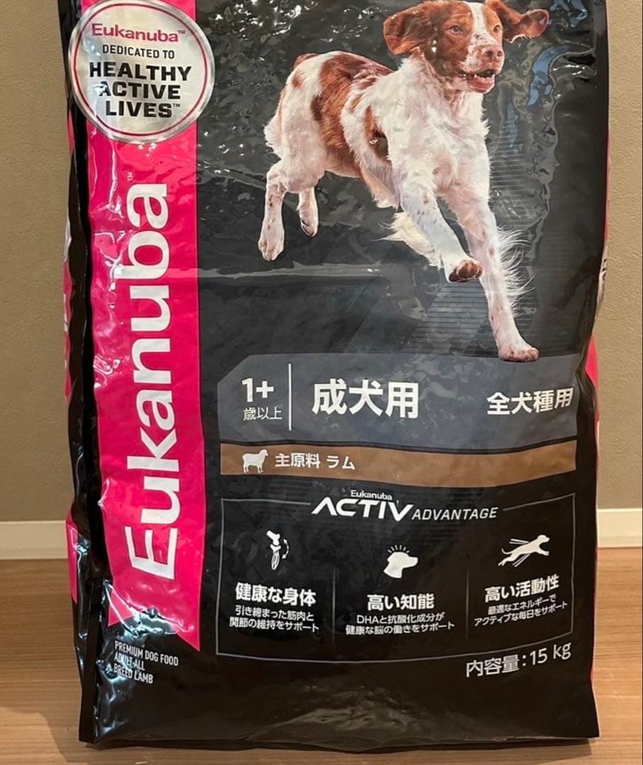 Eukanuba 成犬用 ドライフード ラム　15kg