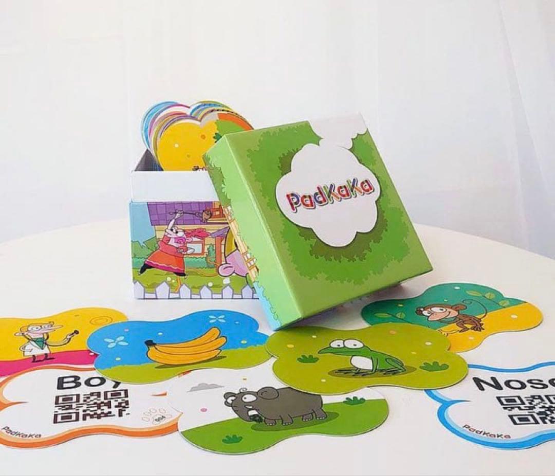 単語カード　幼児・子ども用　英語教材『PadKaKa（パッドカカ）』新品！