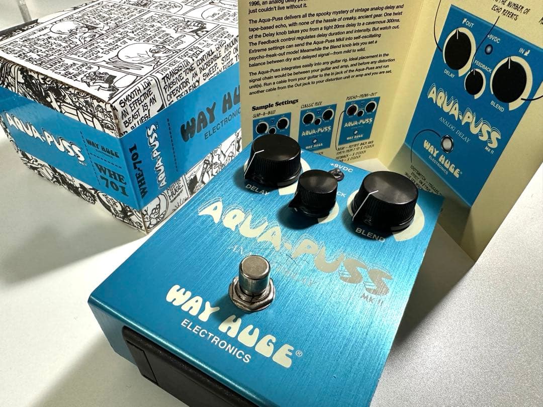 ギター WAY HUGE AQUA-PUSS MkII
