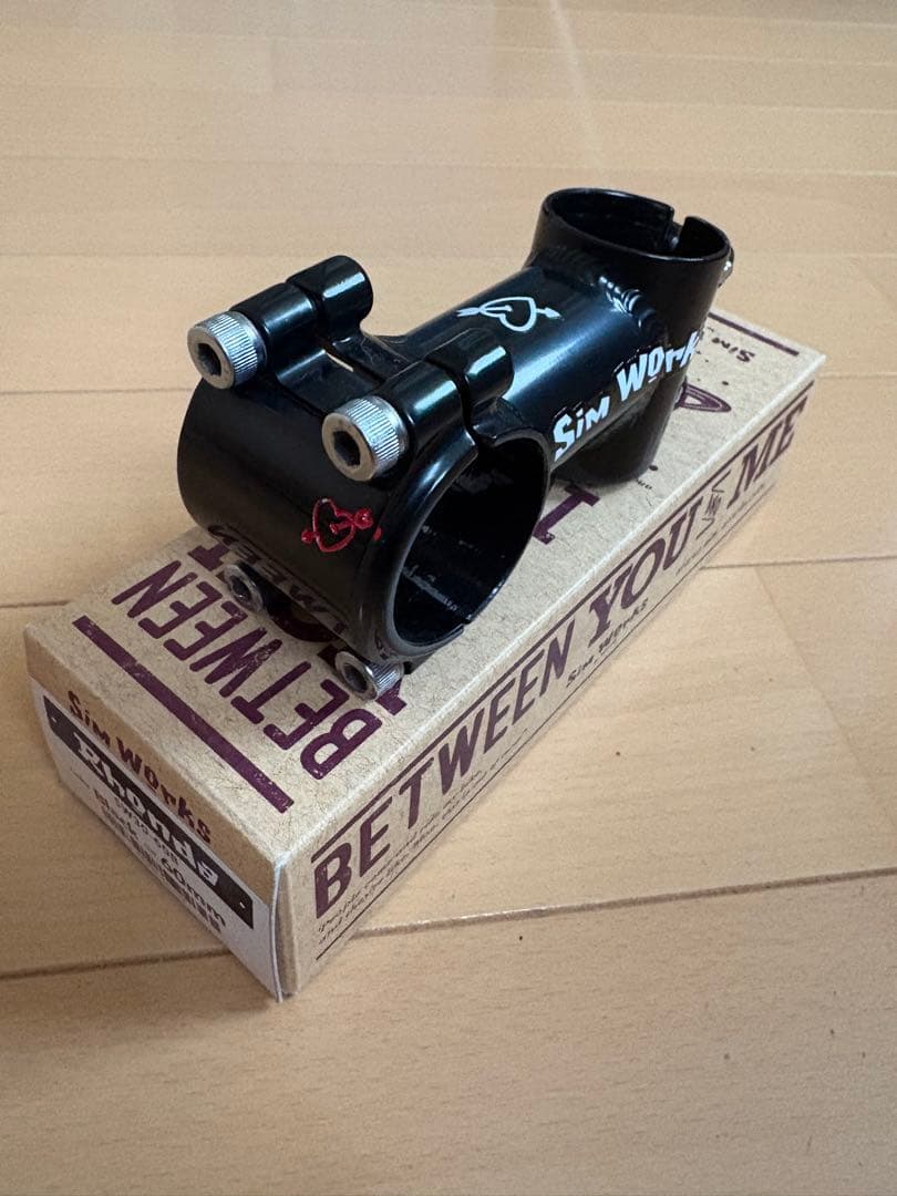 SimWorks Rhonda ステム 60mm ブラックnitto