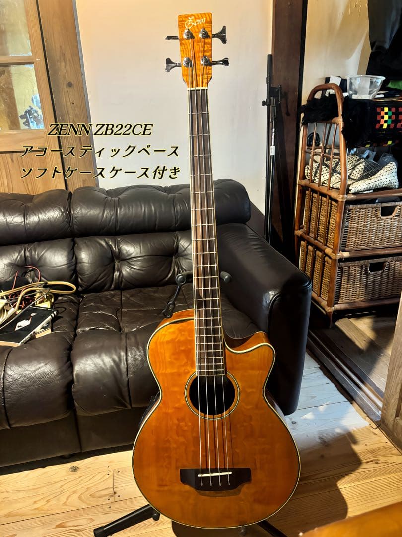ZENN アコースティックベース ソフトケース付き