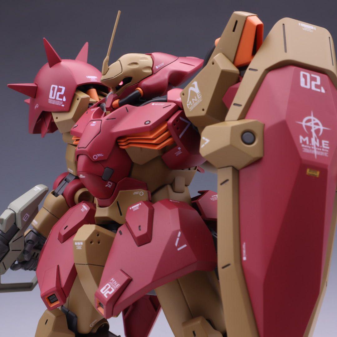 【プレバン限定！】HG メッサーF02型 マインレイヤー装備 全塗装 完成品